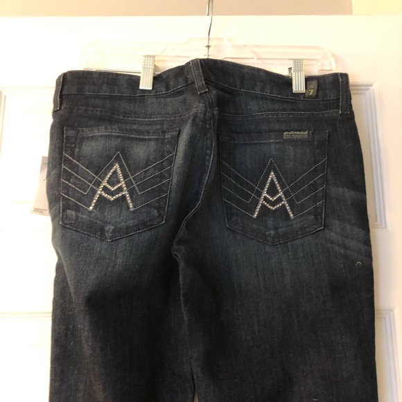 NWT jeans by 7 for all Mankind- size 30 - Picture 2 of 6